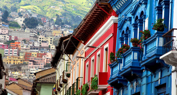 quiton hurmaava kaupunki ecuadorissa
