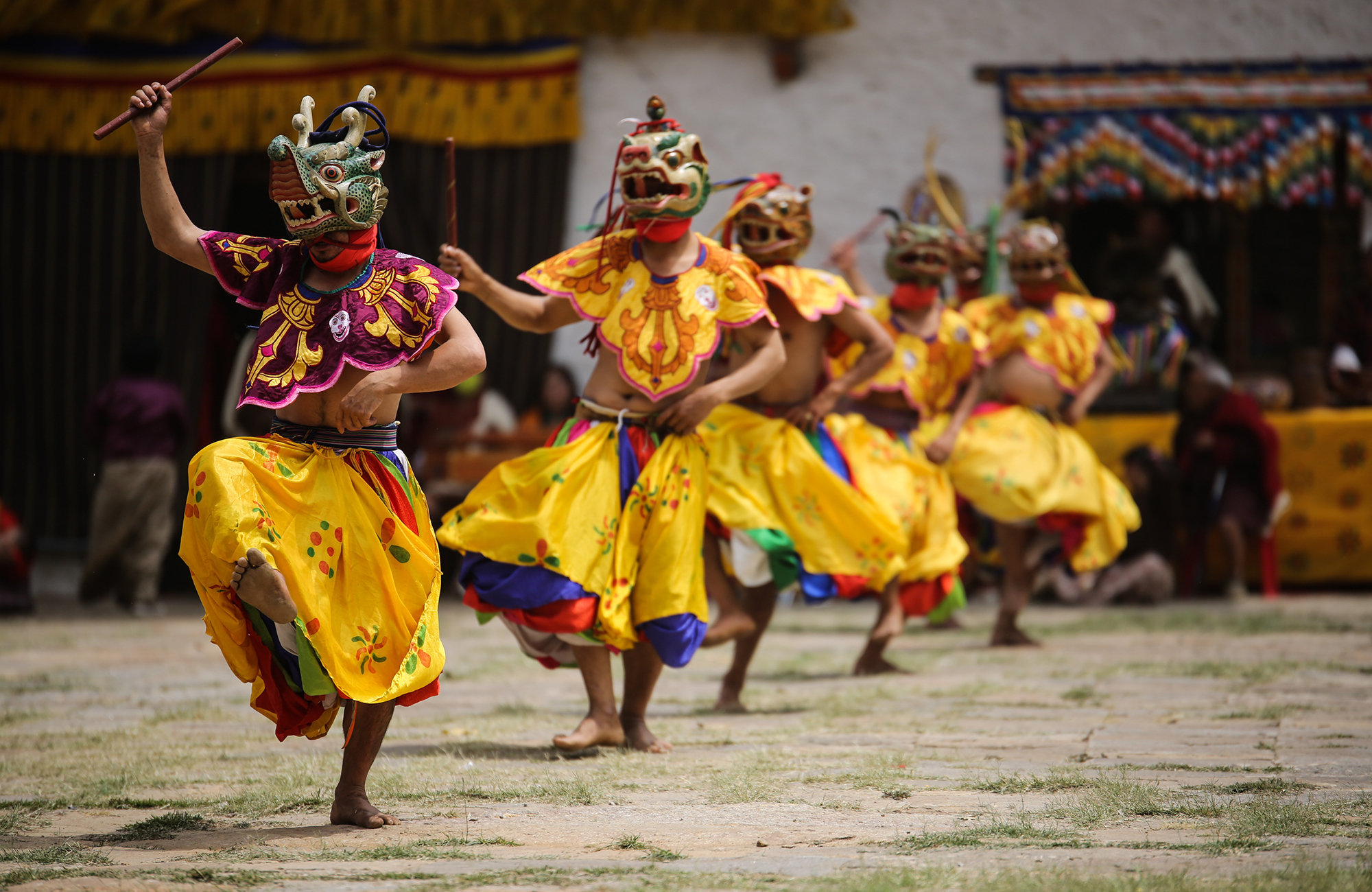 Bhutan Tsechu-festivaali - KILROY