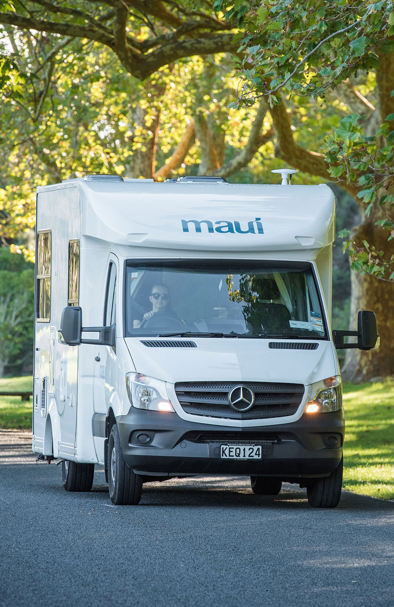 Vuokraa Cascade-asuntoauto Uudessa-Seelannissa - KILROY