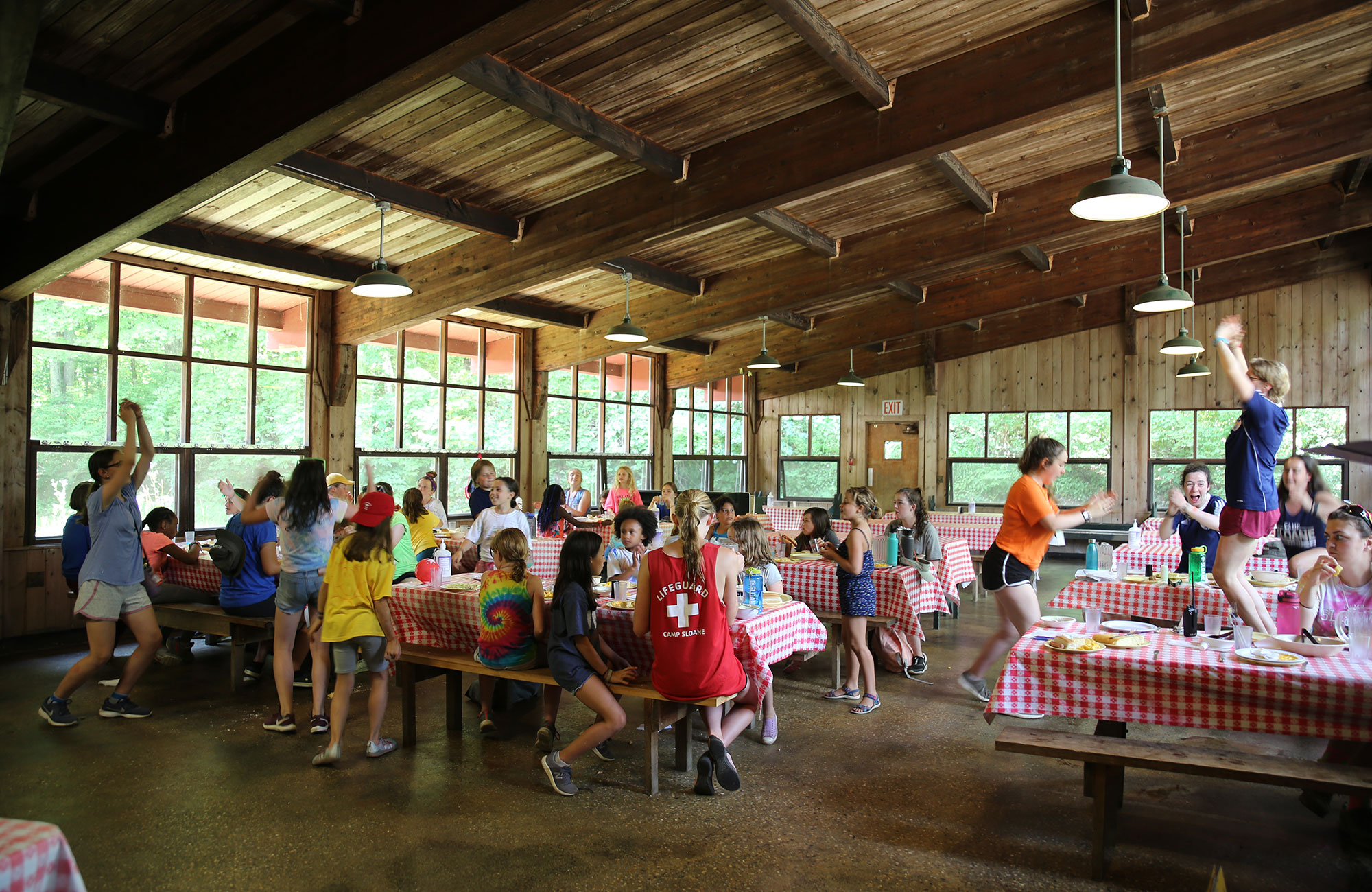 Lounastauko kesäleirillä - Kesätyö USA:ssa - KILROY