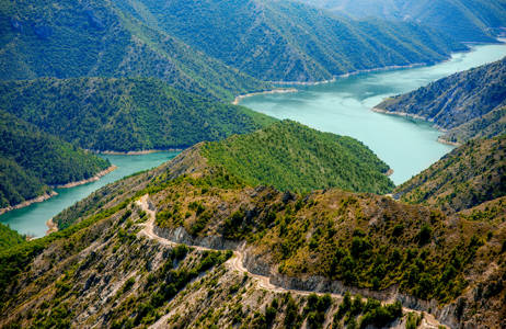 Kozjak-järvi Pohjois-Makedoniassa