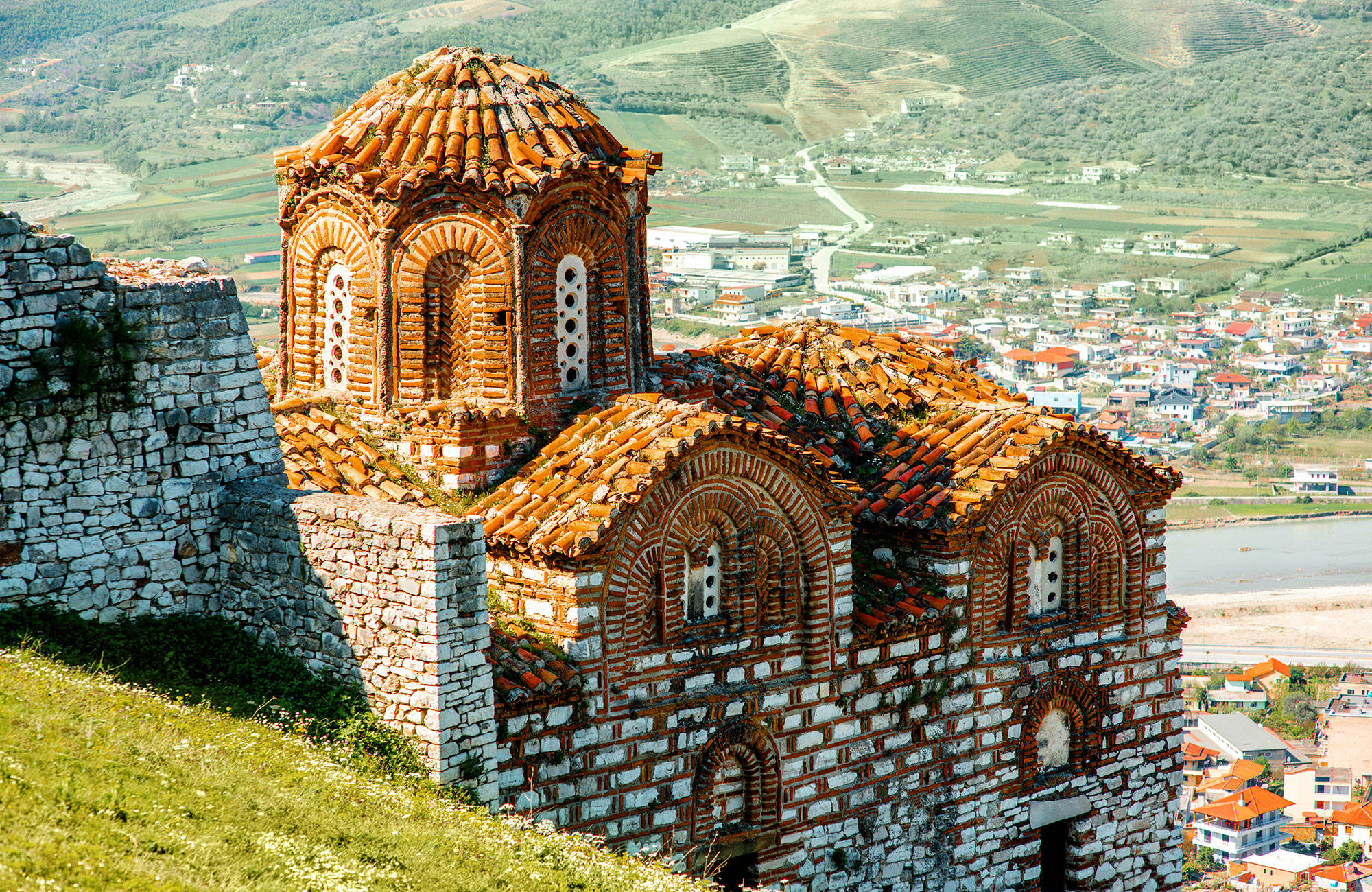 Albania Old Building Scenic View