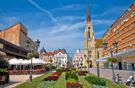 Novi Sad on ihastuttava kaupunki Serbiassa