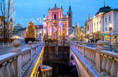 Ljubljanan kaunista kaupunkimaisemaa - KILROY