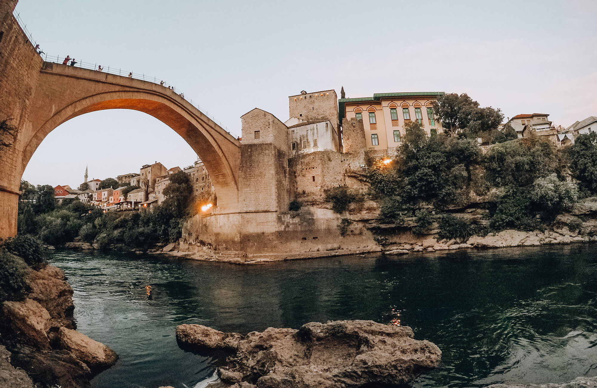 Bosnia Mostar Iconic Bridge