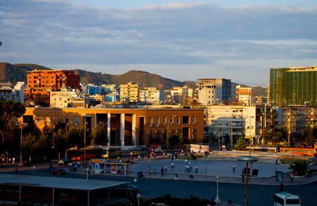 Tirana Albania Main Square