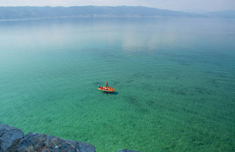 Kaunis Ohridjärvi on sukeltajan paratiisi