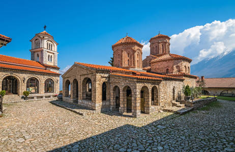 Vanha rakennus Ohridissa