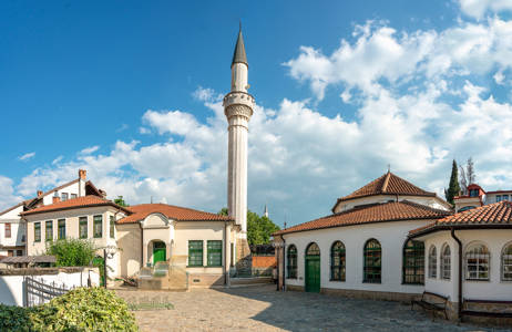 Kauniita rakenneuksia Ohridissa