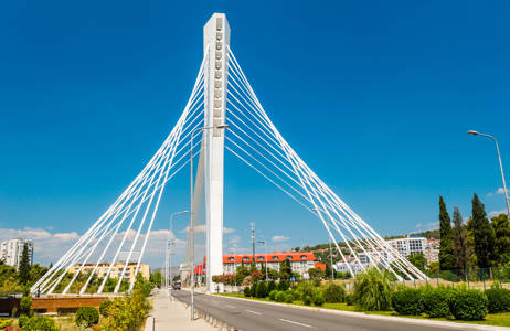 Podgorica Montenegro Millenium Bridge