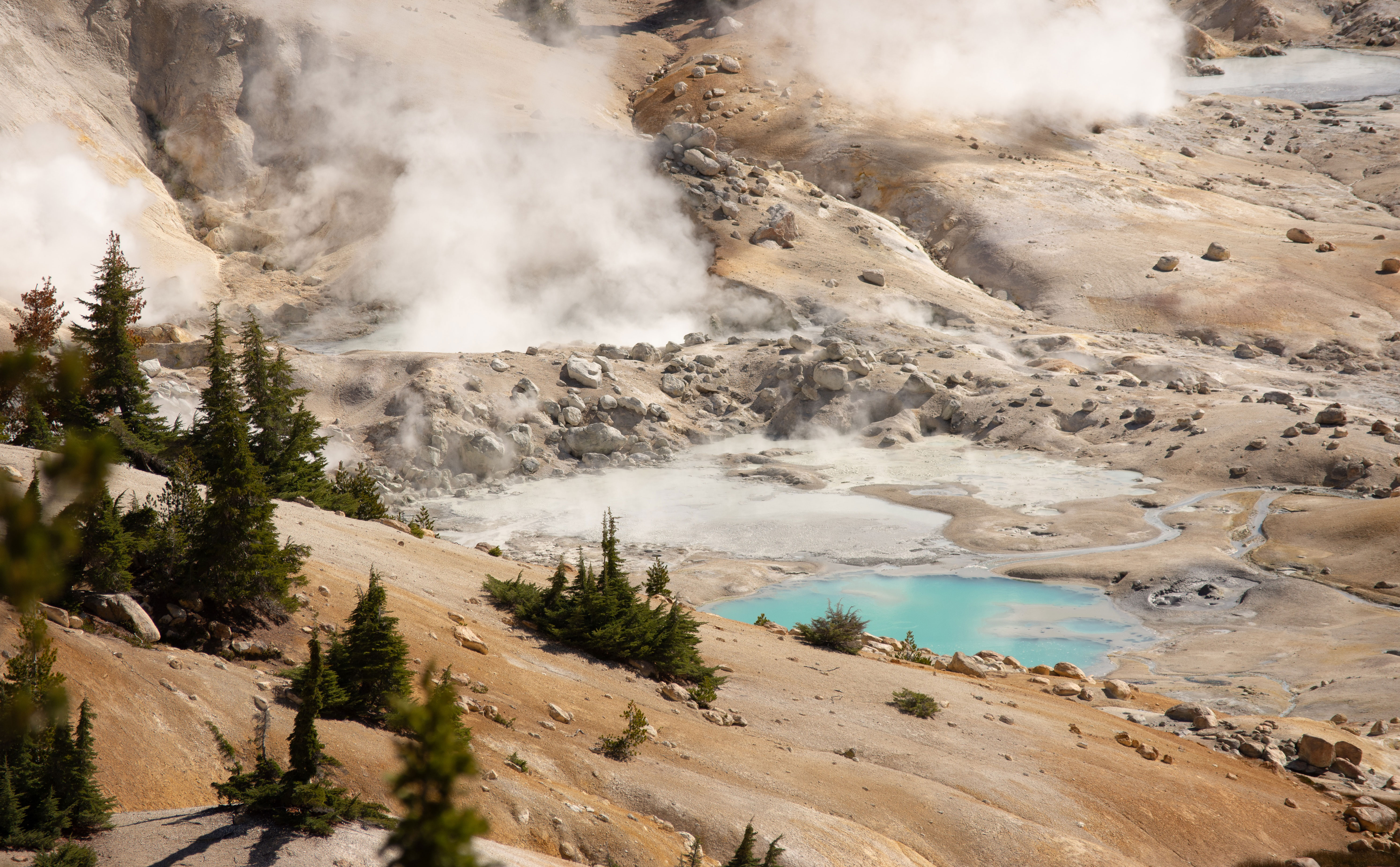 Lassen Volcanic National Park in California, USA