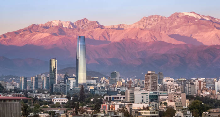 Chile Santiago Costanera Skyscraper Andes