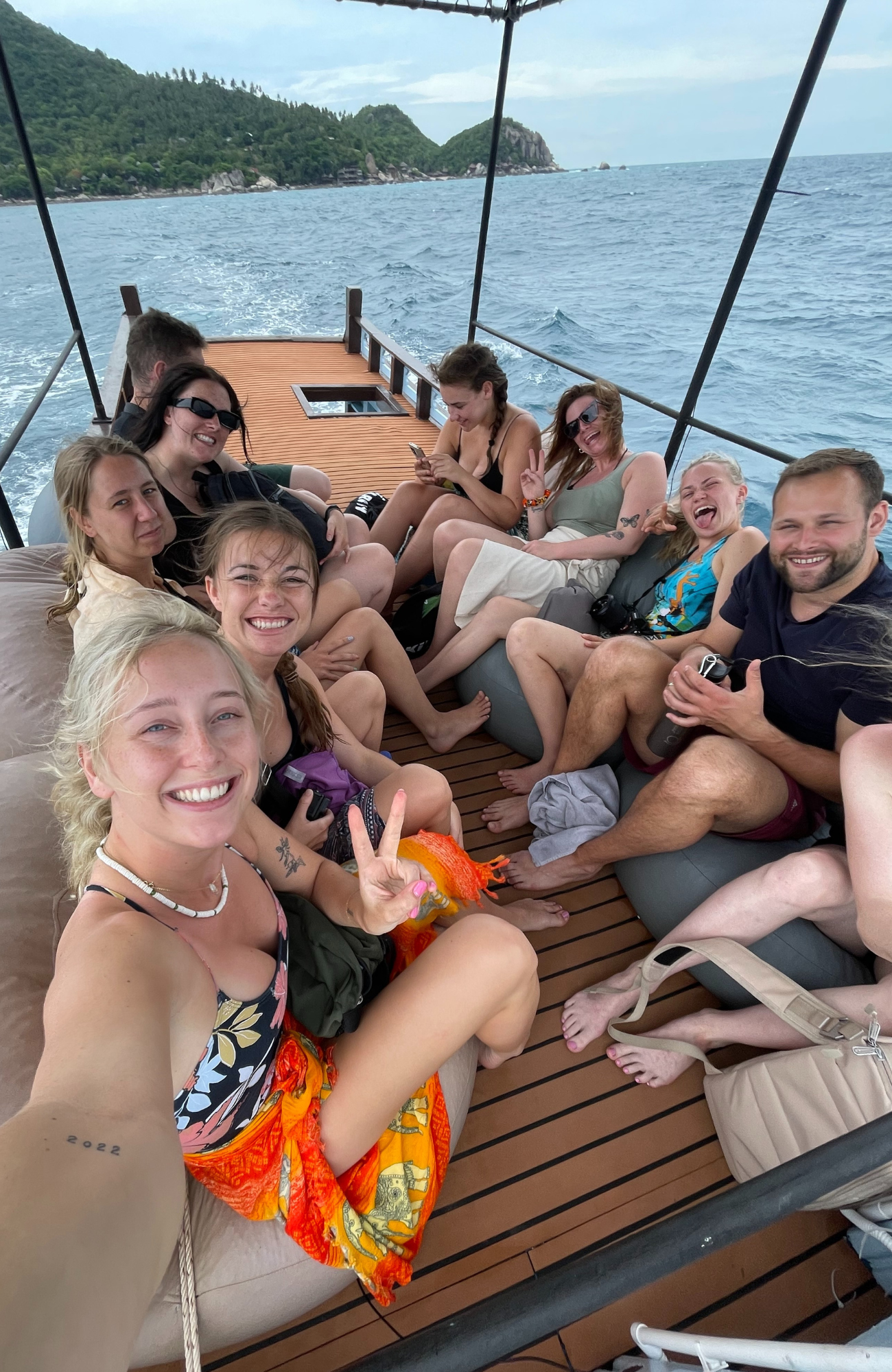 Thailand Group On Boat