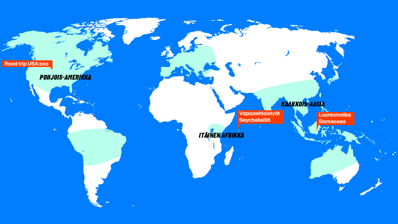 Matkakalenteri Elokuu